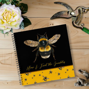 Gardening Gift Feed the Bees Custom Journal