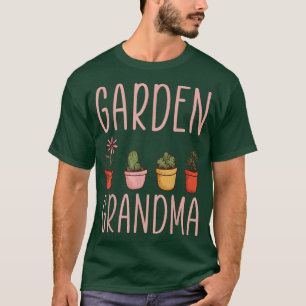 Gardening Grandma Shirt Flower Garden Grandma T-Sh