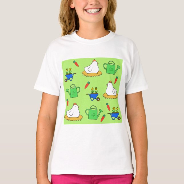 Gardening, hanging T-Shirt (Front)