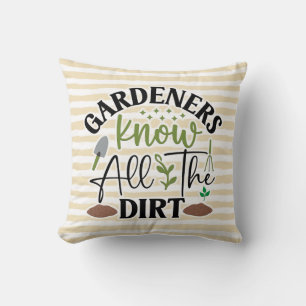 Gardening Humourous Design  Cushion