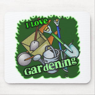 Gardening iGuide Gardening Tools Mouse Mat