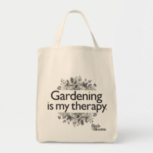 Gardening is my therapy tote bag