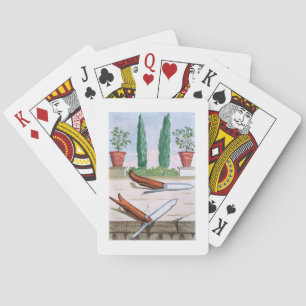 Gardening Knife, from 'Hesperides' by Giovanni Bat Playing Cards