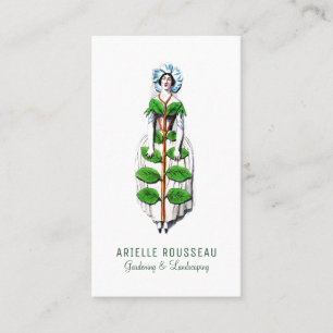 Gardening Landscaping   Garden Maiden Business Card