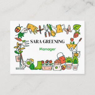 gardening, landscaping, outdoors, garden, nature,  business card