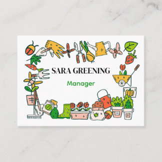 gardening, landscaping, outdoors, garden, nature,  business card