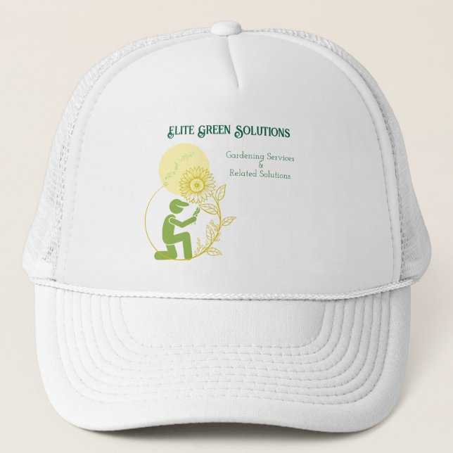 Gardening & Landscaping Solutions Trucker Hat (Front)