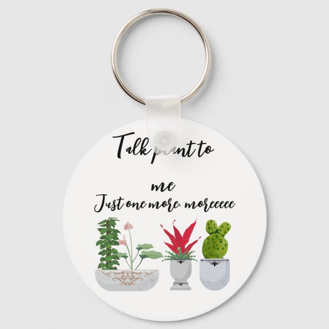 Gardening Lover Fashion Key Ring (Front)