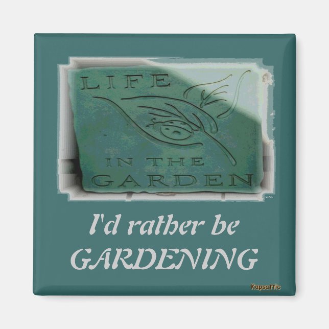 Gardening Magnet (Front)
