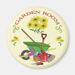Gardening magnet