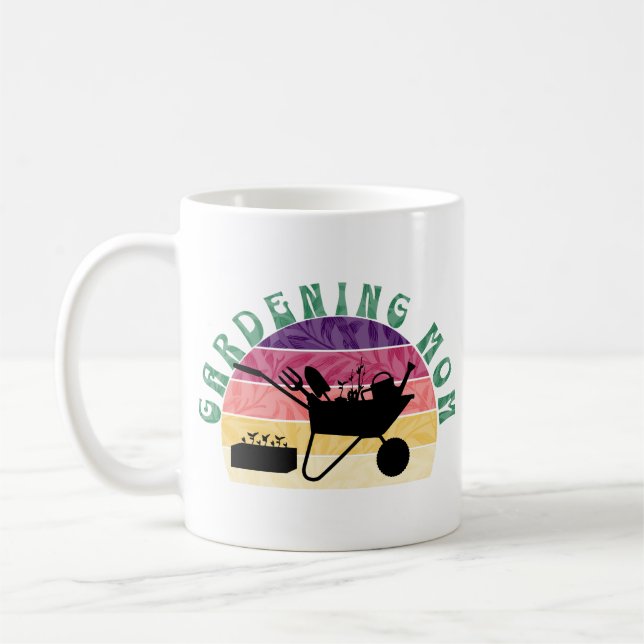 Gardening Mum Coffee Mug (Left)