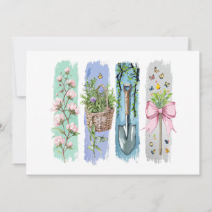 Gardening Nature Lover Invitation