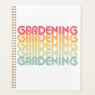 Gardening Planner Book