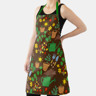 gardening plant lover horticulture botanical   apron
