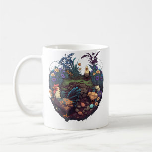 Gardening Plants And Chickens Coffee Mug