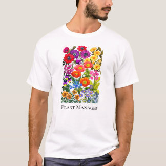 Gardening Plants Floral Garden T-Shirt