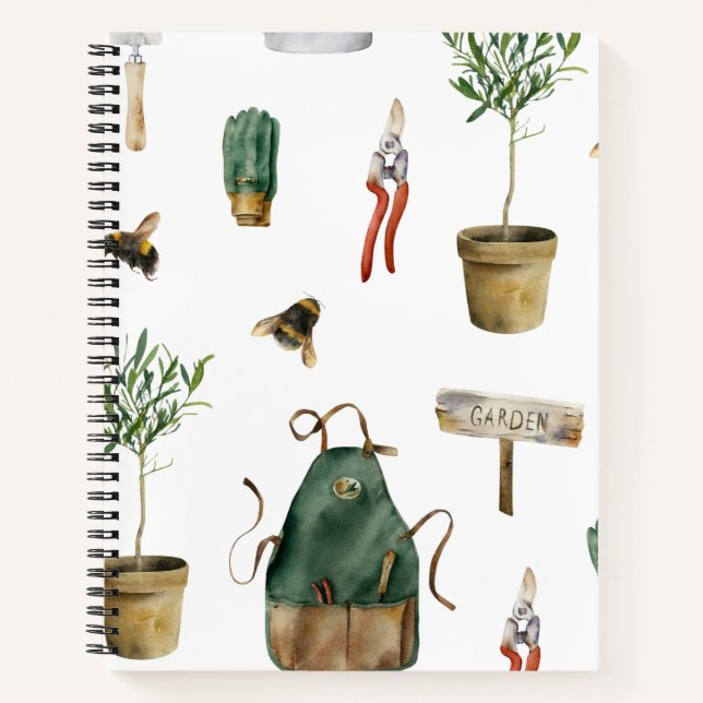 Gardening plants homestead  notebook (Front)