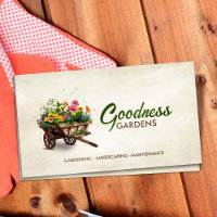 Gardening Services Watercolor art