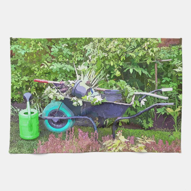 GARDENING TEA TOWEL (Horizontal)