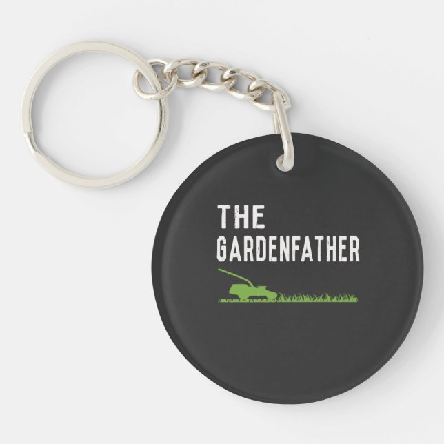 Gardening - The Gardenfather Key Ring (Front)