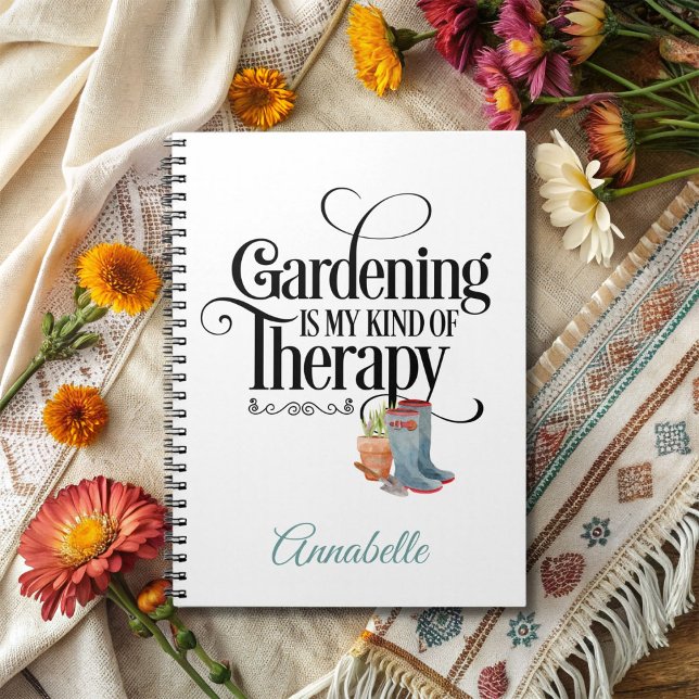 Gardening Therapy Spiral Photo Notebook (Creator Uploaded)