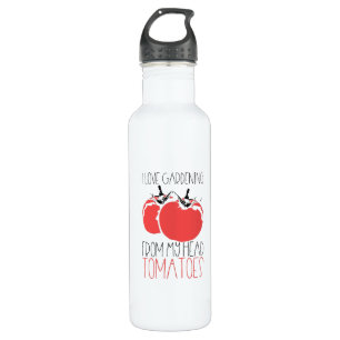 Gardening Tomatoes Gardener Gift 710 Ml Water Bottle