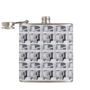 gardening tools and pots still life art gardeners hip flask