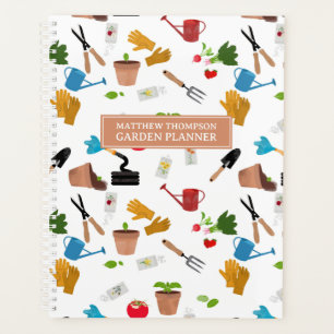 Gardening Tools Plants Gardener Nursery Log Planner