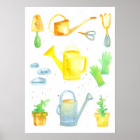 Gardening Tools Plants Watering Can