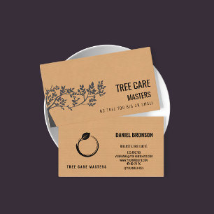 Gardening Tree Trimming & Pruning Professional Business Card