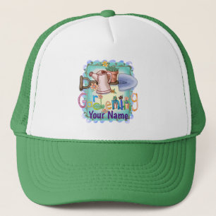 Gardening trucker hat