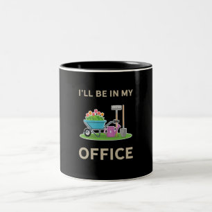 Gardening Two-Tone Coffee Mug
