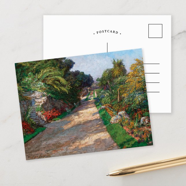 Gardenpath | Olga Wisinger-Florian Postcard (Creator Uploaded)