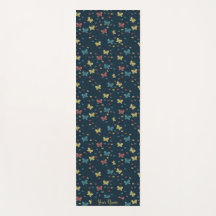 Gardens at Night Yoga Mat