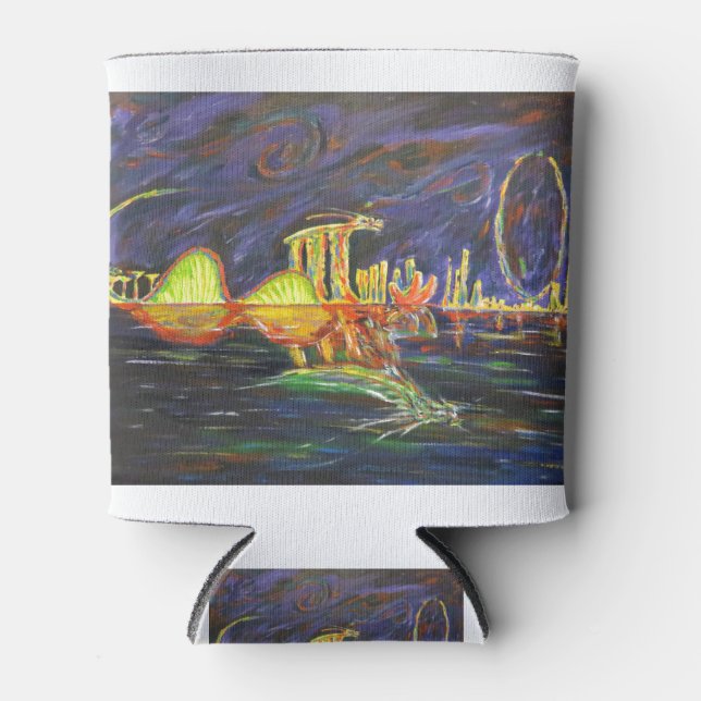 Gardens By The Bay Dragon Singapore Can Cooler (Front)