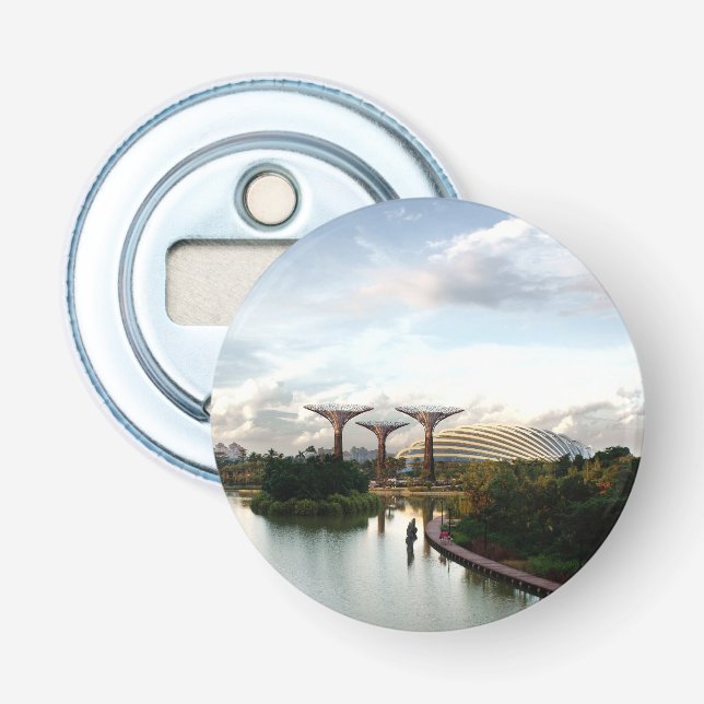 Gardens by the Bay - Singapore Bottle Opener (Front)