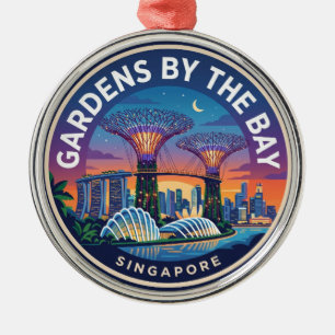 Gardens by the Bay Singapore Metal Tree Decoration