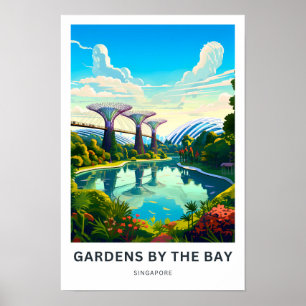 Gardens By The Bay Singapore Travel Print