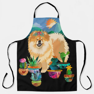 GARDENS MAKE ME SMILE lg grooming/craft/chef apron