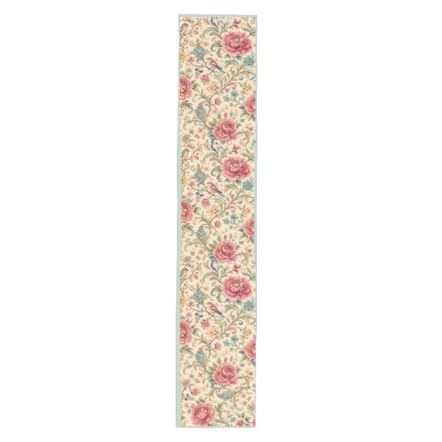 Gardens of Shiraz | Roses Medium Table Runner (Front)