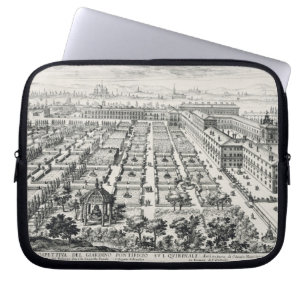 Gardens of the Quirinale, from 'Li Giardini di Rom Laptop Sleeve