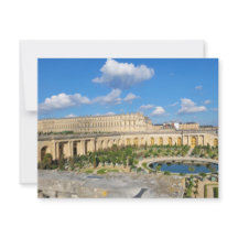 Gardens of Versailles Photo Greetings Card