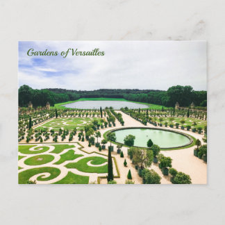 Gardens of Versailles Postcard