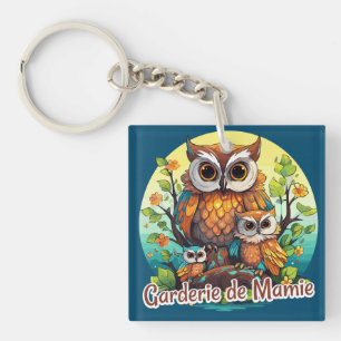 Garderie de Mamie Key Ring