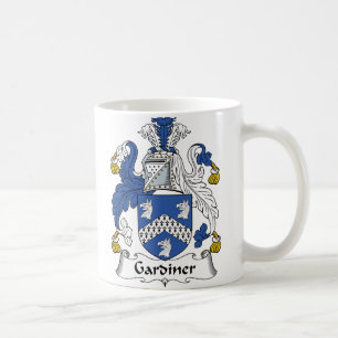 Gardiner Family Crest Coffee Mug