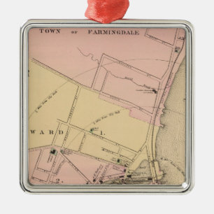 Gardiner, Kennebec County Metal Tree Decoration