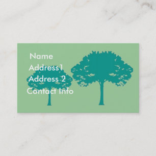 Gardner, Landscaper Business Card