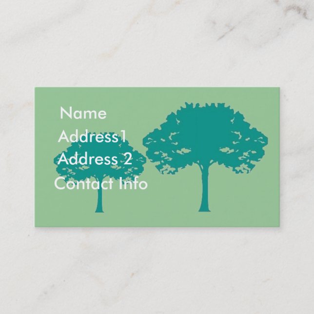 Gardner, Landscaper Business Card (Front)