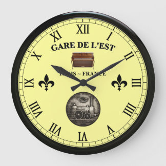 Gare de L’Est ~ Paris France ~ Upright Piano ~ Large Clock