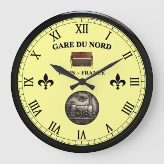 Gare du Nord ~ Paris France ~ Upright Piano ~ Large Clock